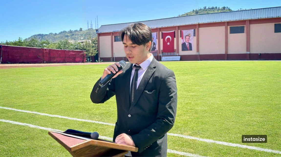 19 Mayıs Atatürk'ü Anma,  Gençlik ve Spor Bayramı İl  Kutlamalarında Öğrencimiz Sefa Erdoğdu 